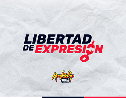 LIBERTAD DE EXPRESION- LOGO AND SOCIAL MEDIA