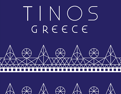 Travel Poster - Tinos island (Greece)