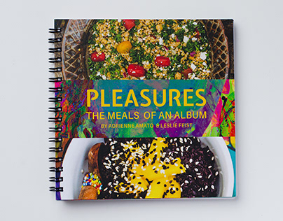 Graphic Design for Feist's Pleasures Cookbook