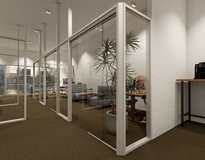 3D Design Office Interior ArcViz