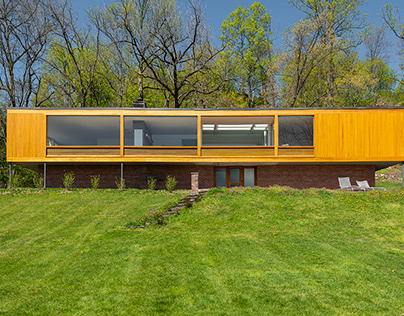 Wolfhouse, by Architect Philip Johnson.