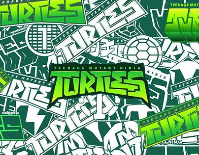 Rise of the TMNT — Logo/Lettering