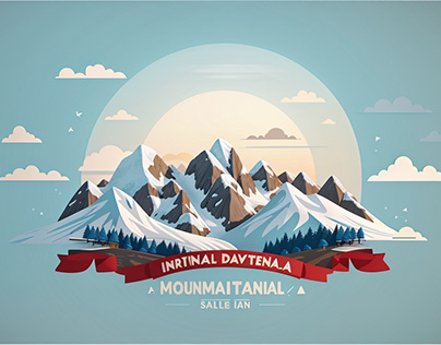 International Mountain Day logo design | Modern Logo