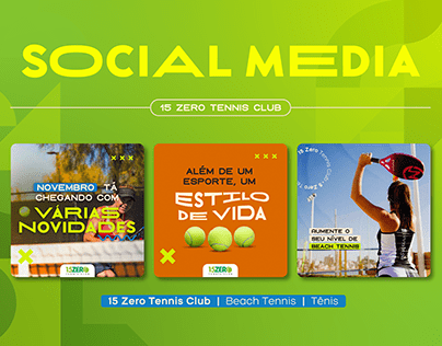Social Media | 15 Zero Tennis Club