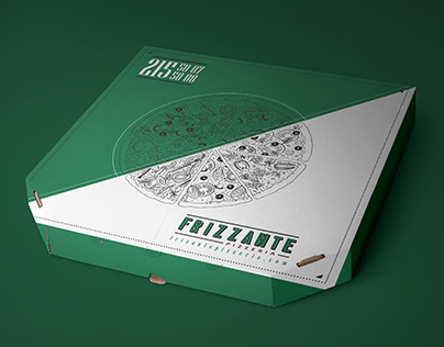 FRIZZANTE PIZZERIA / Pizza Box & Branding