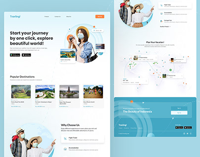 Project thumbnail - TRAVEL AGENCY WEBSITE