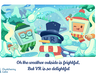 Owlchemy Labs Holiday Card 2019