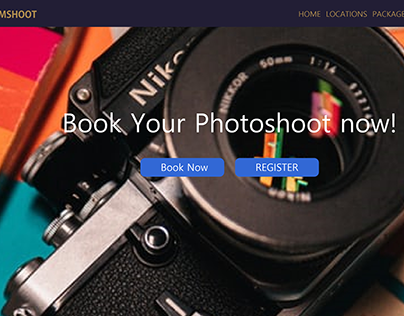 Photogrphy Web Design