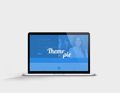 Themepie Free One Page PSD Web Template