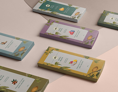 COCO BLACK/chocolate packaging design