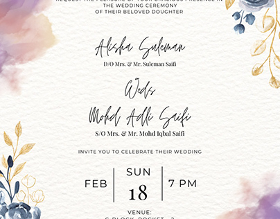 Wedding Digital Invitations