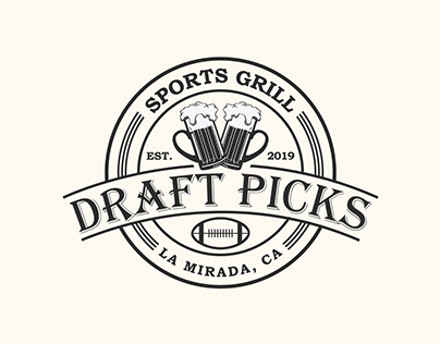 Sports Bar and Grill Logo