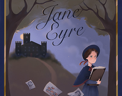 Jane Eyre Cover art - Interior illustrations