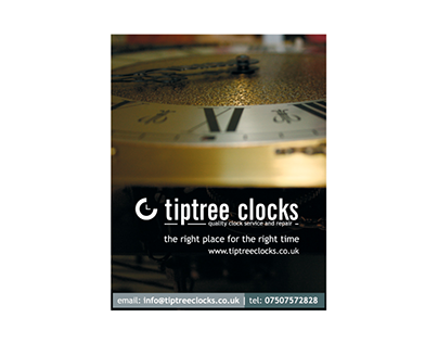 Tiptree Clocks - Identity Design