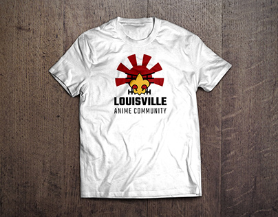 Rejected Louisville Anime Community Brand Logo's