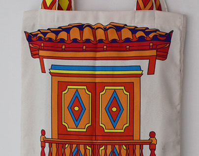 Bag Design of a Colombian Town