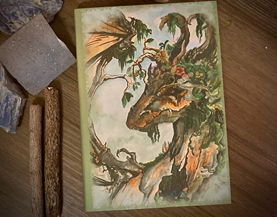 Handmade Dragon Journal