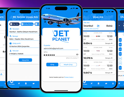 Project thumbnail - Flight Ticket Mobile App