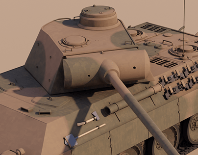 Panzer 5 - model 3D