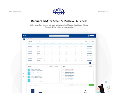 ATS + CRM for small & Mid level business