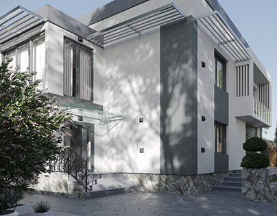 City villa renovation and exterior design