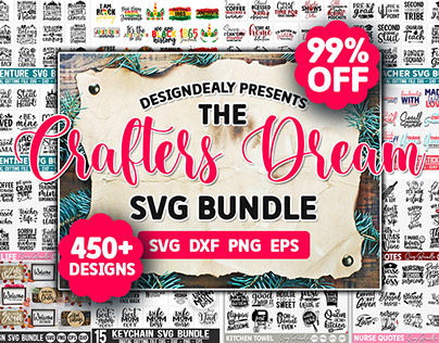 The Crafters Dream SVG Bundle
