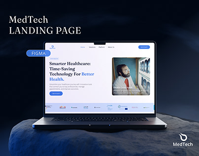MedTech Landing Page Design