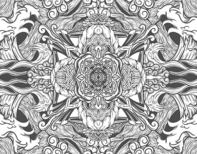 Project thumbnail - Abstract Intricate Line art Pattern