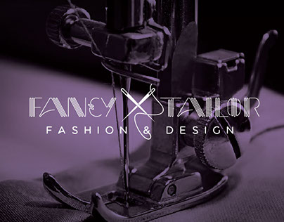 Logo and business card for Fancy Tailor