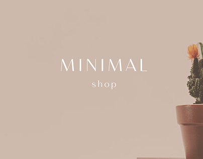 Logo for Minimal shop