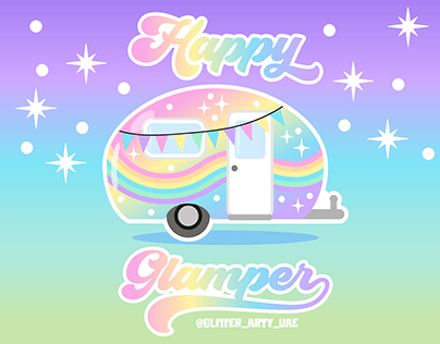 Rainbow Happy Glamper