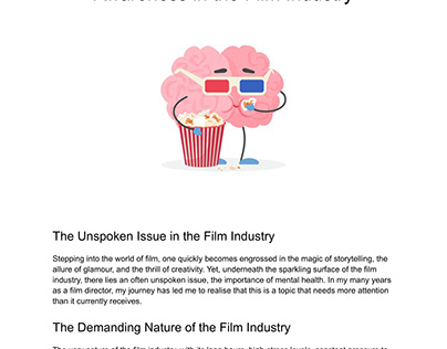 Mental Health Awareness in the Film Industry