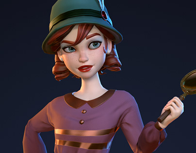 Lady Detective (Game Model)