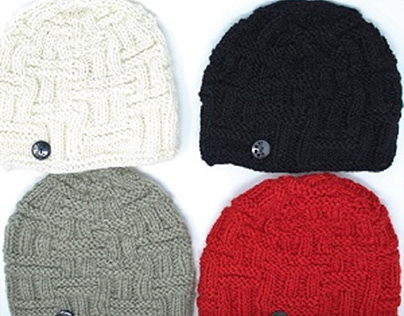 Buy women's hand knit wool hat online at an unbeatable