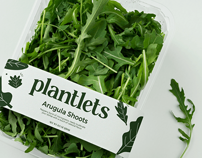 Plantlets | Microgreen Brand | Brand Identity