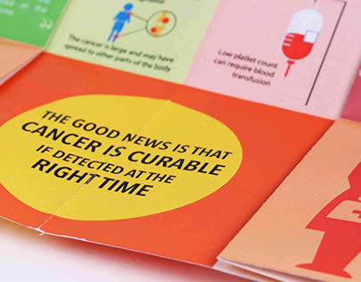 Cure Cancer Folder Design