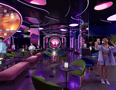 Radisson Blu : Lunatic Theme Bar Hotel Design
