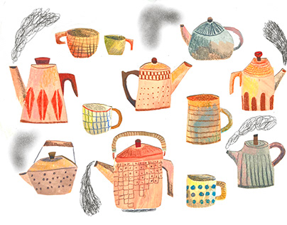 Teapots and mugs