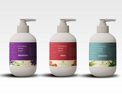 Natural Hand Soap(Label - Packaging)