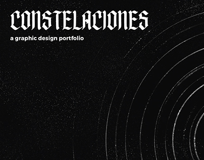 Constelaciones - a graphic design portfolio