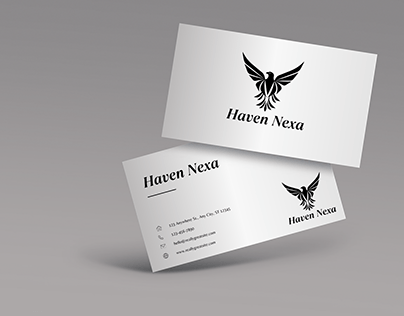 Business Card Design by Huma Najaf