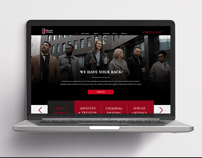 Criminal Lawyer - Website Design - Carmine Cloak