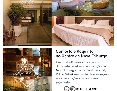 Anúncio para O Globo Serra 2019 - Hotel Fabris