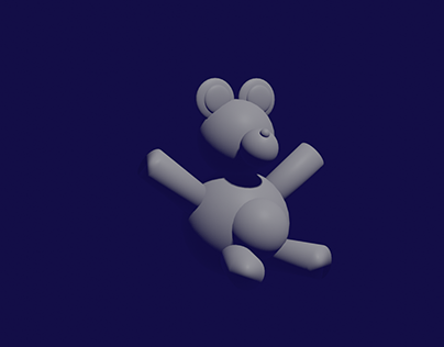 Urso em 3D | Blender