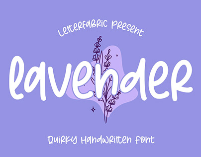Lavender– Quirky Handwritten Font