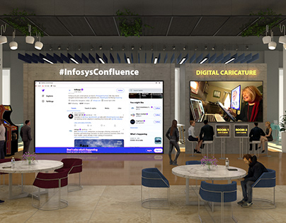 Infosys Confluence networking lounge