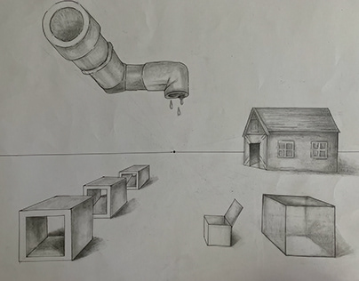 Shading and perspective exercise