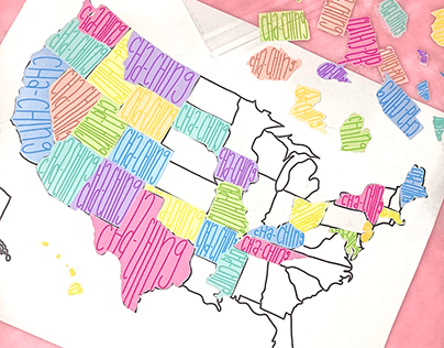Sales Tracker Map of the USA