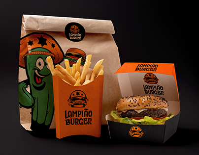 Design de Logo | Lampião Burger