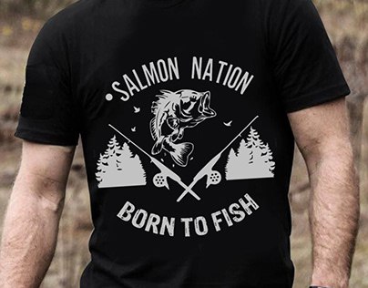 New Fishing T-shirt with free mock up
